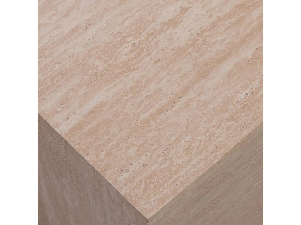 Table basse Kub travertin