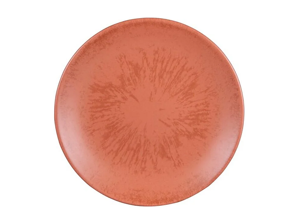 Service d'assiettes 12 pièces Onyx Terracotta