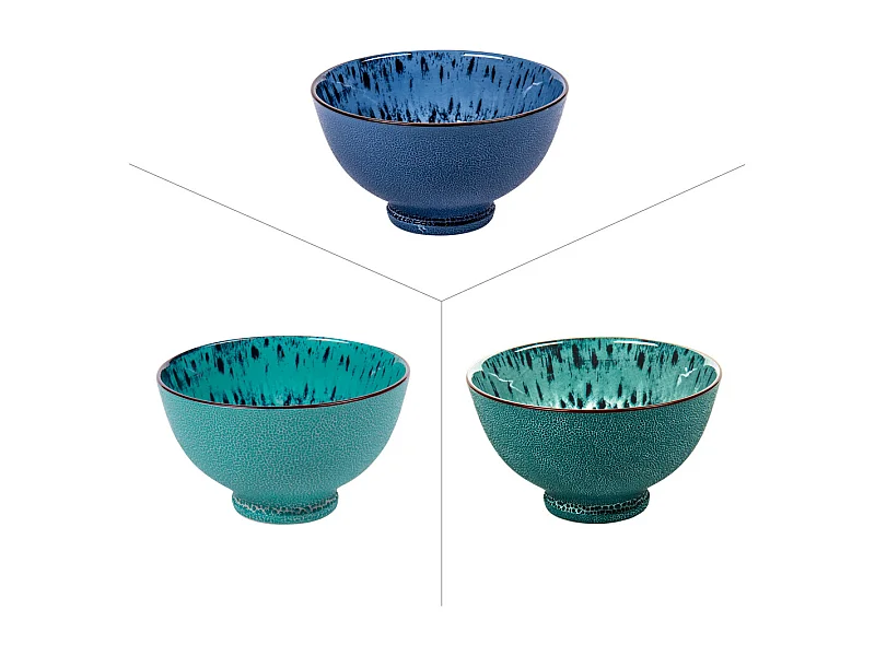 Coupelle Manihi 9,5 cm (lot de 3)