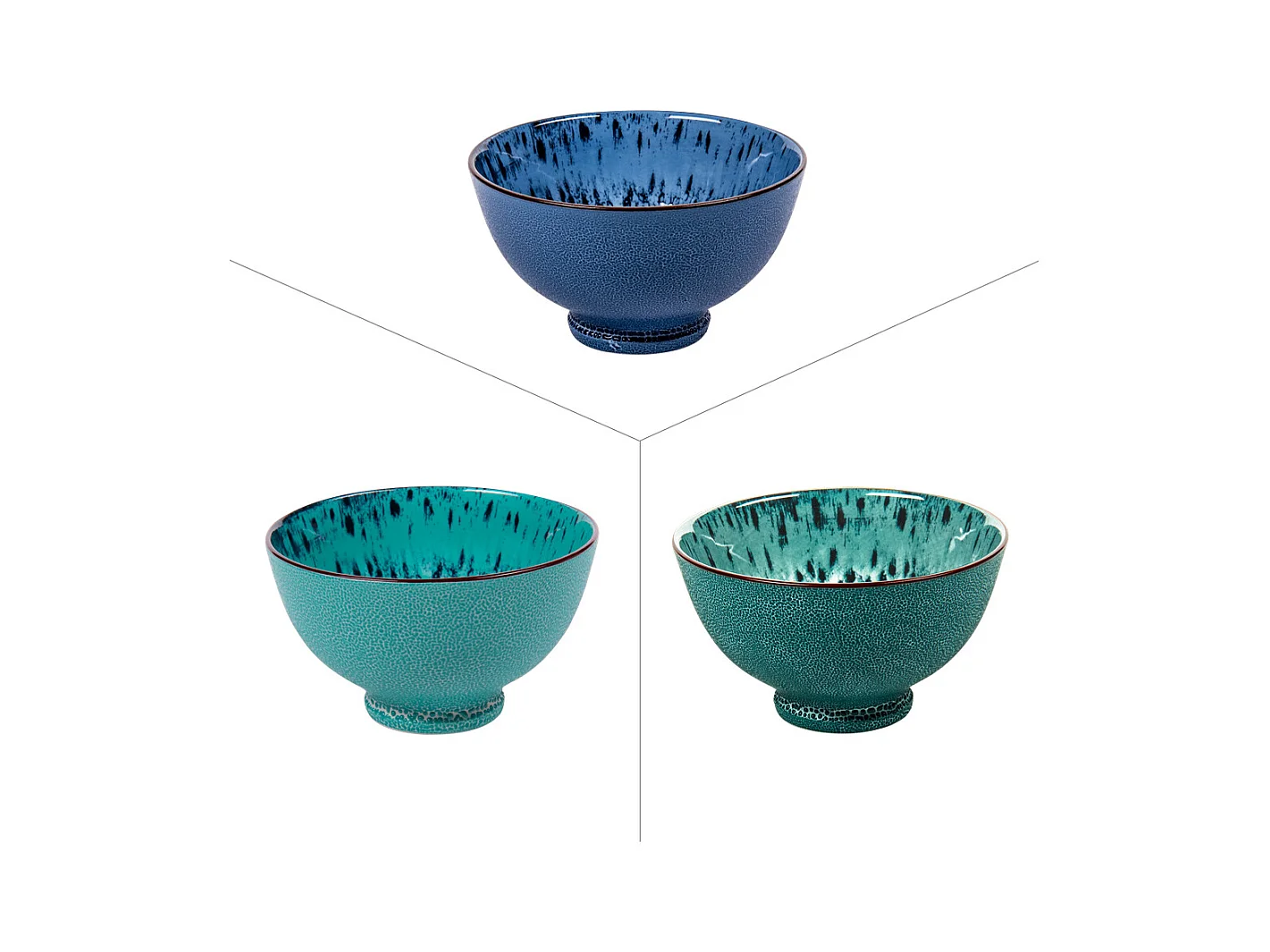 Coupelle Manihi 9,5 cm (lot de 3)