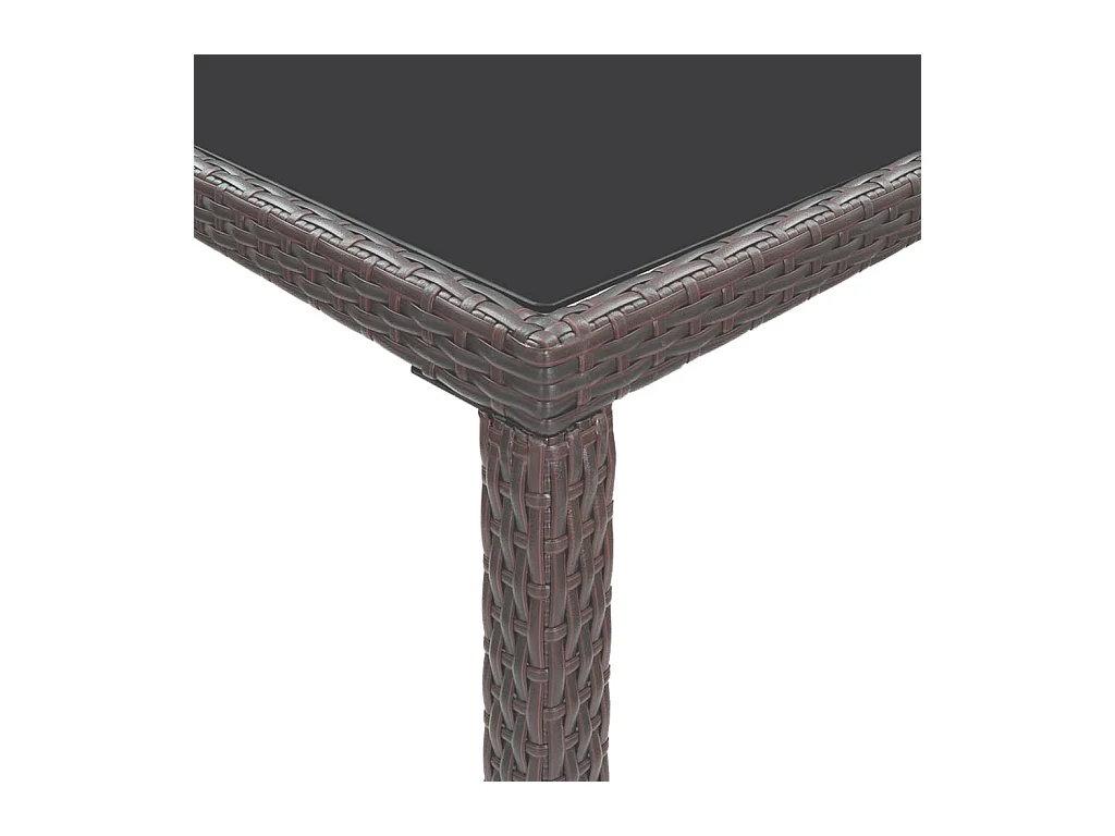 Meubles de bar de résine marron 50 x 48 x 100 cm 02_0014519