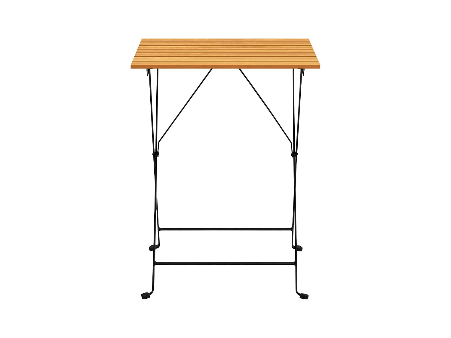 Mobilier de bistro pliable bois marron 40 x 46 x 85 cm 02_0014551