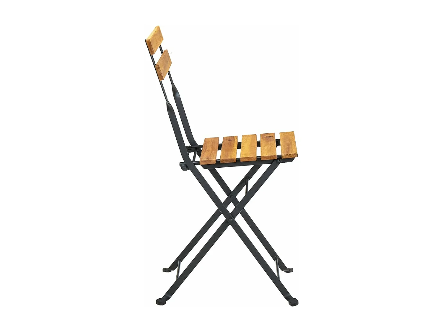 Mobilier de bistro pliable bois marron 40 x 46 x 85 cm 02_0014551