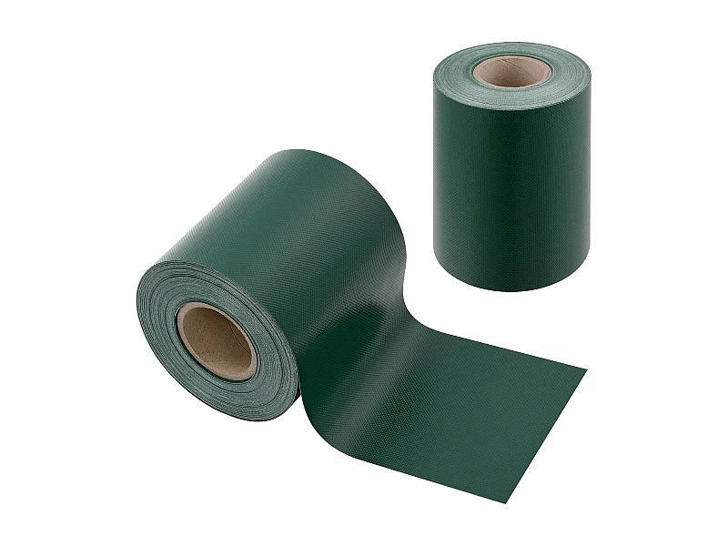 Listón de protección visual de PVC 35 m x 19 cm 6,65 m² verde musgo ral 6005 03_0006587