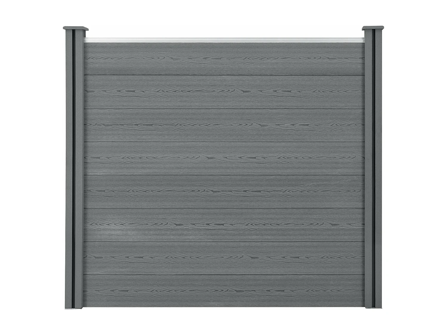 Clôture de jardin brise-vue bois marron 162 x 162 x 165 cm 03_0006580