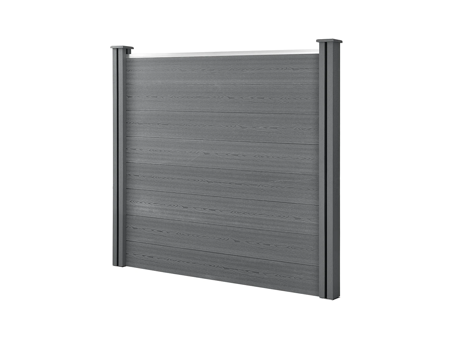 Clôture de jardin brise-vue bois marron 162 x 162 x 165 cm 03_0006580