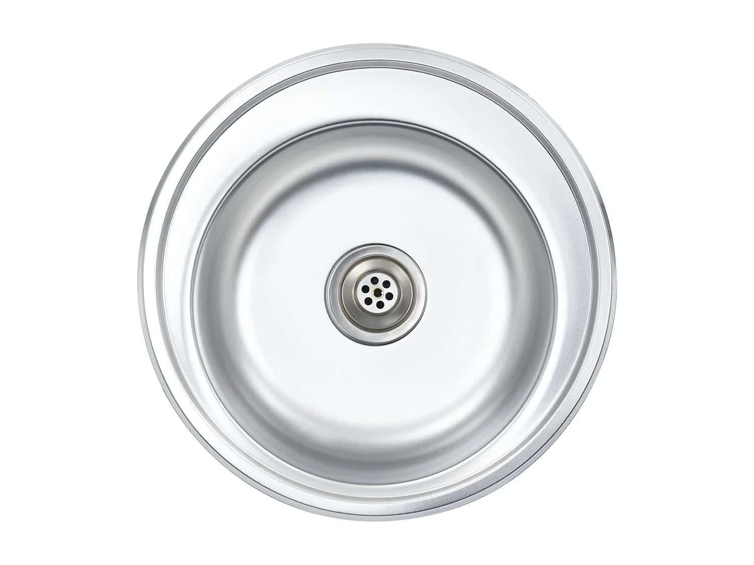 Fregadero de cocina con colador y sifón 48 cm acero inoxidable 02_0002356