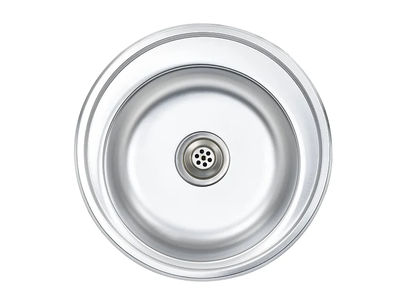 Évier de cuisine avec argenté 48 x 48 x 16 cm 02_0002356