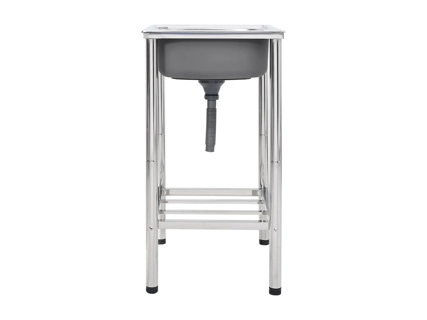 Évier de camping seul argenté 55 x 45 x 18 cm 02_0002435