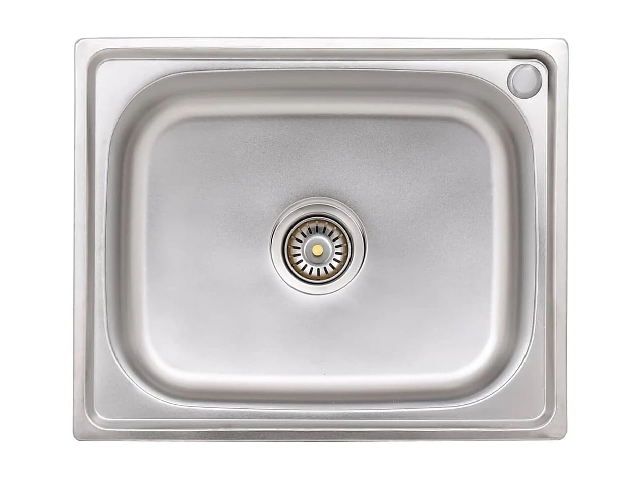 Évier de camping seul argenté 55 x 45 x 18 cm 02_0002435