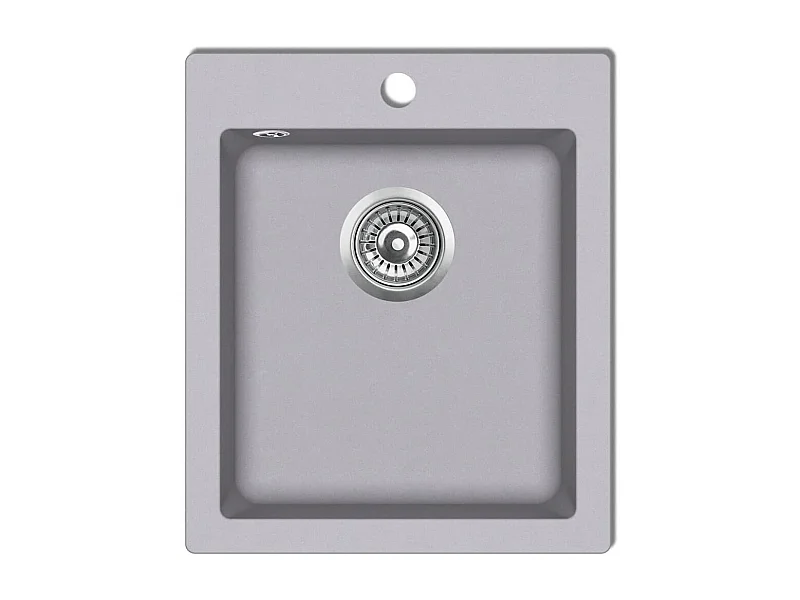 Pia de cozinha em granito 42,5 x 50 cm cinza 02_0002308