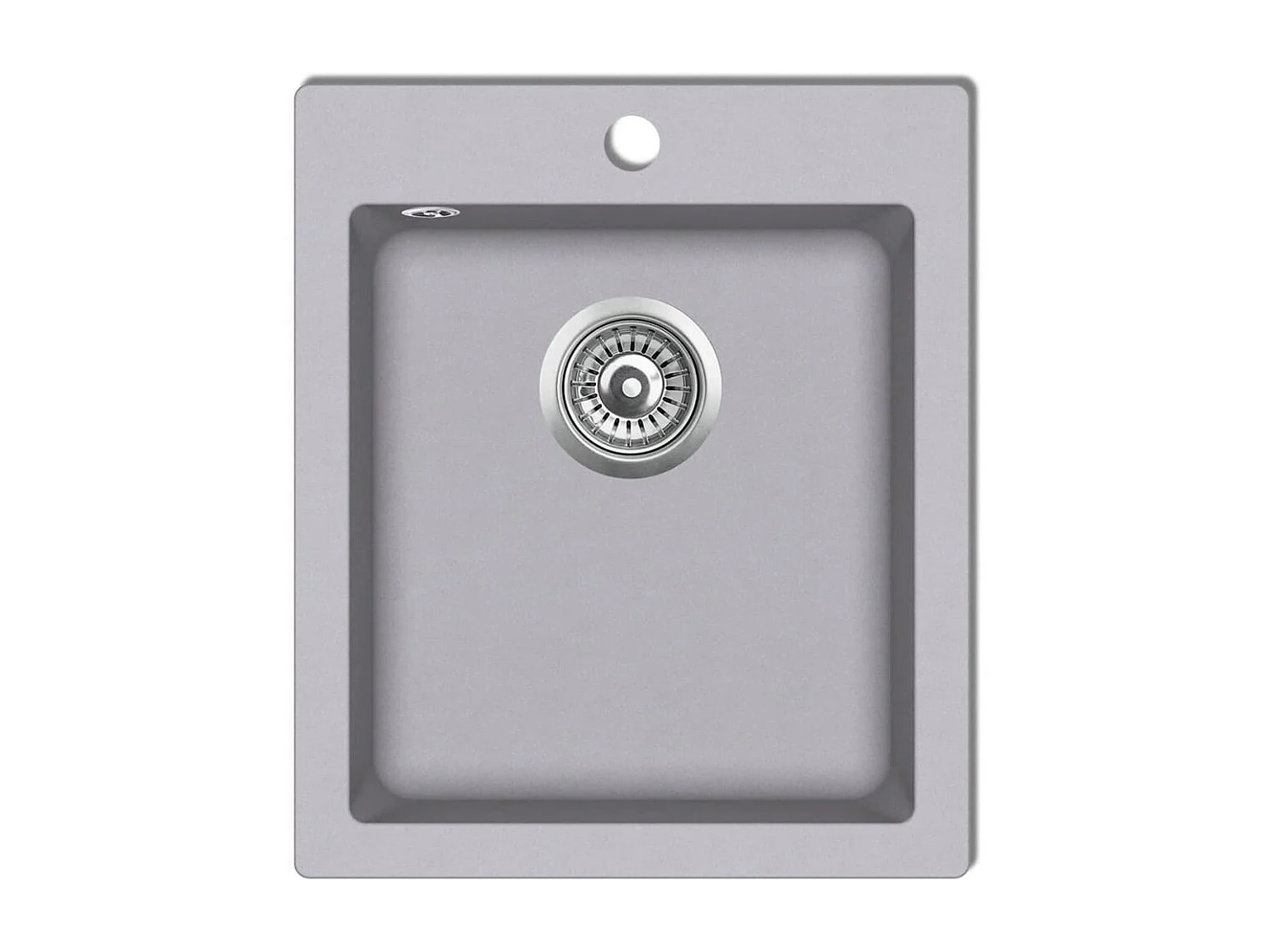 Évier de cuisine granite grise 42.5 x 50 x 31 cm 02_0002308