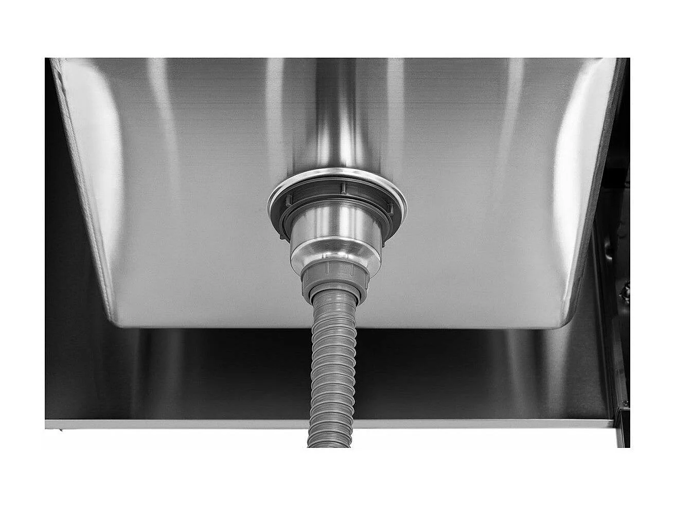 Évier professionnel 1 bac argenté 120 x 60 x 94.5 cm 14_0000163