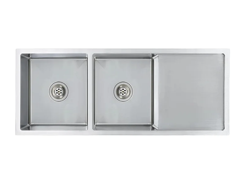 Pia de cozinha artesanal com filtro 111,5 x 44 cm aço inoxidável 02_0002366