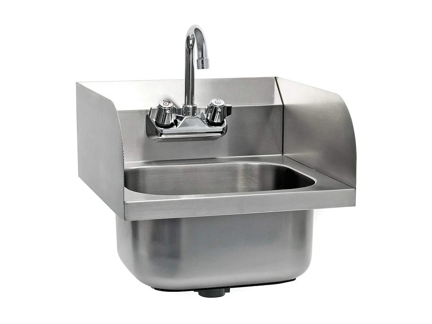 Fregadero de acero inoxidable de alta calidad lavabo cuadrado grifo para lavabo 16_0002396