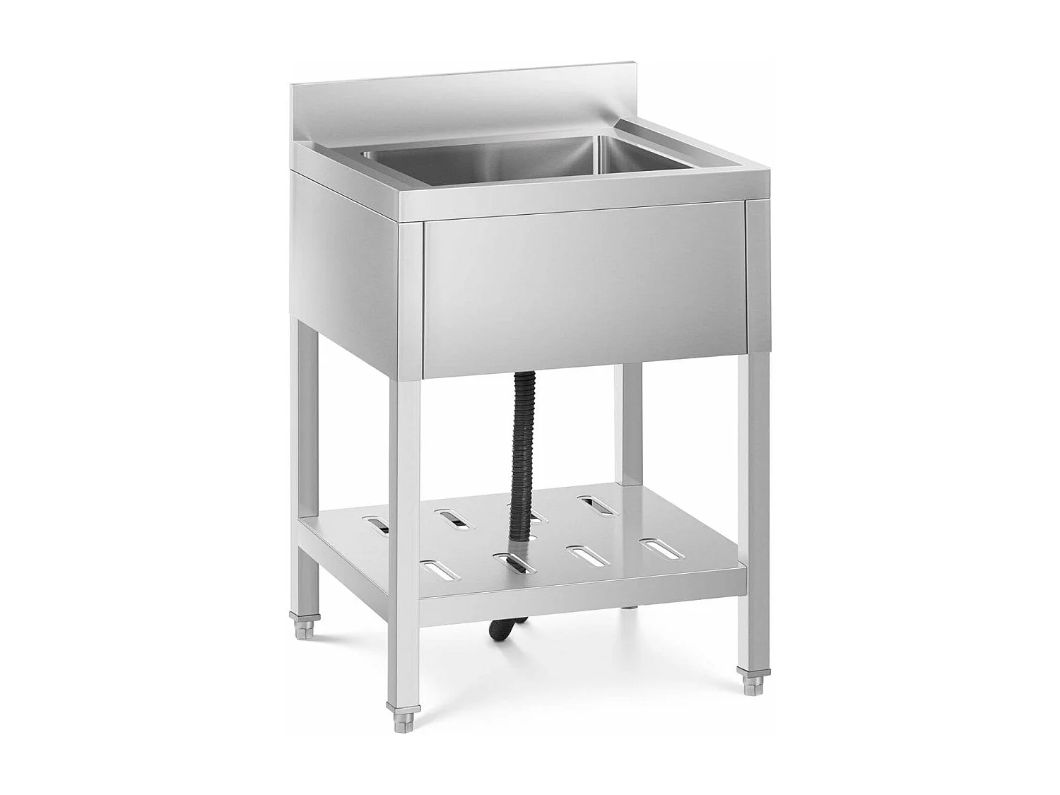 Lavello professionale 1 vasca 40 x 40 x 25 cm inox 14_0000162