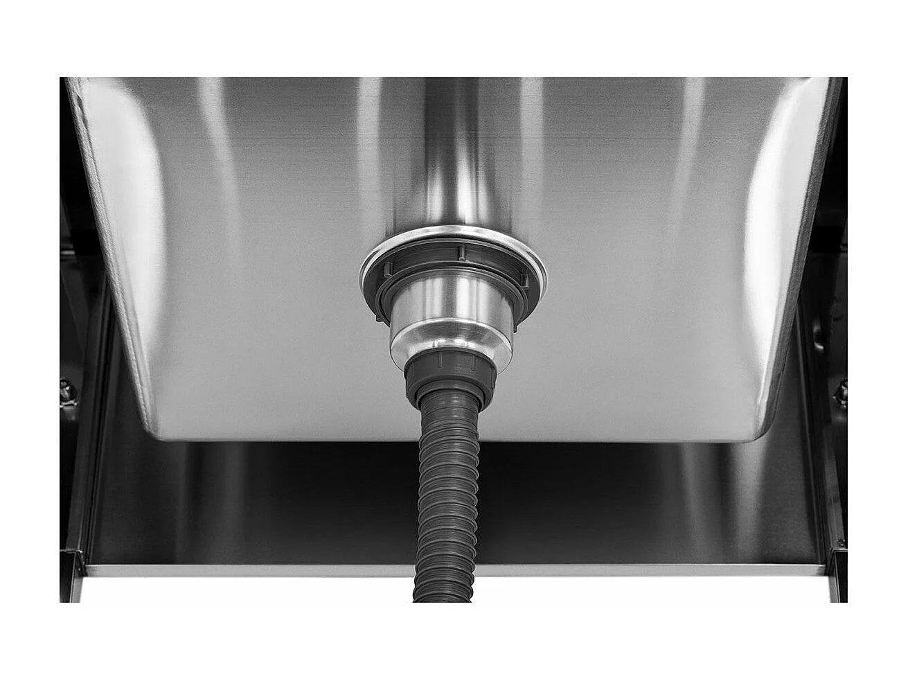 Lavello professionale 1 vasca 40 x 40 x 25 cm inox 14_0000162