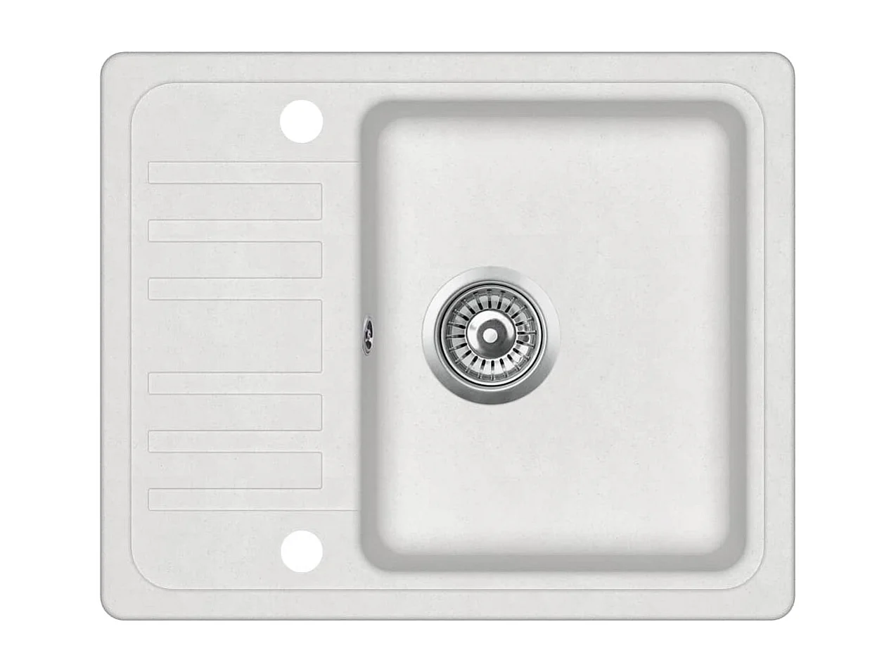 Lavello cucina 57,5 ​​x 46 cm granito bianco 02_0002346