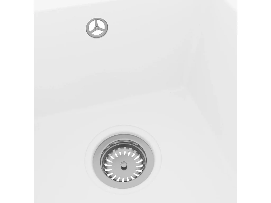 Lavello cucina con foro troppopieno 38 x 46 cm granito bianco 02_0002396