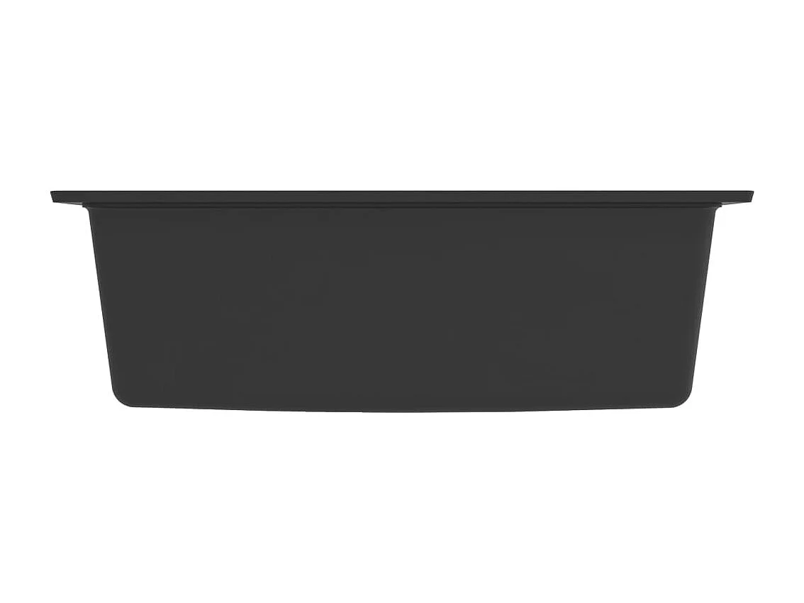 Évier de cuisine avec noire 55 x 46 x 19.4 cm 02_0002389