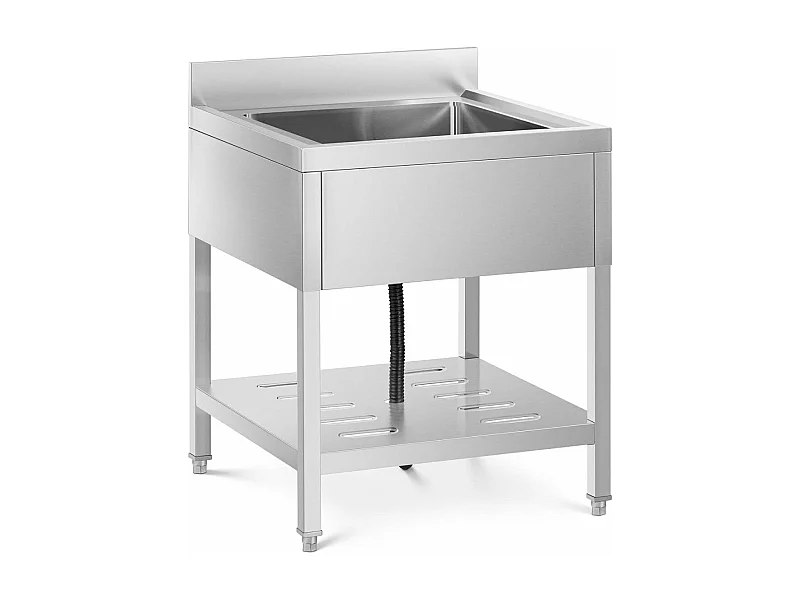 Lavello professionale 1 vasca 50 x 50 x 25,5 cm inox 14_0000164