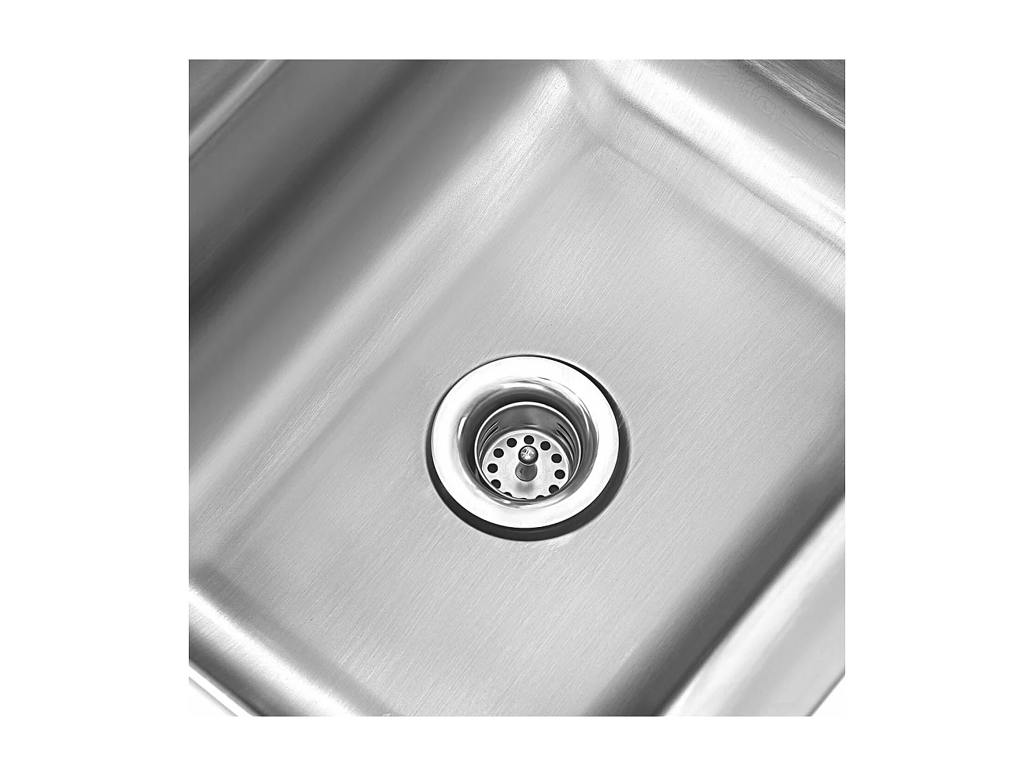 Evier avec armature acier argenté 44 x 39 x 33 cm 14_0005207
