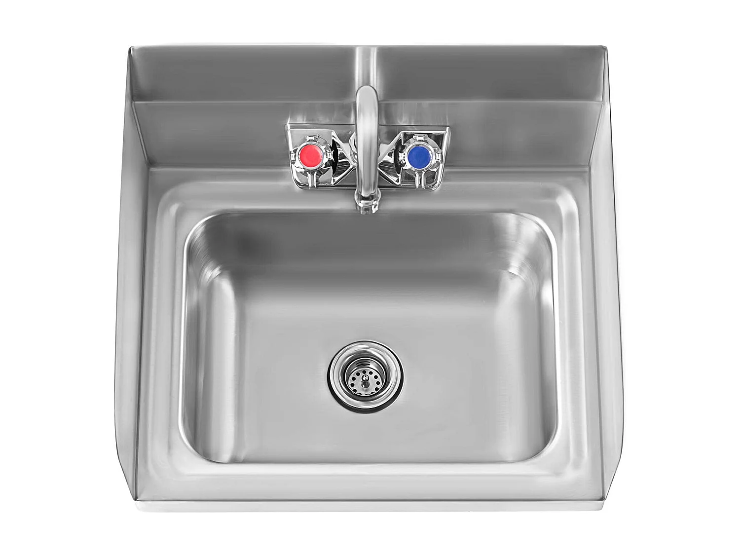 Evier avec armature acier argenté 44 x 39 x 33 cm 14_0005207