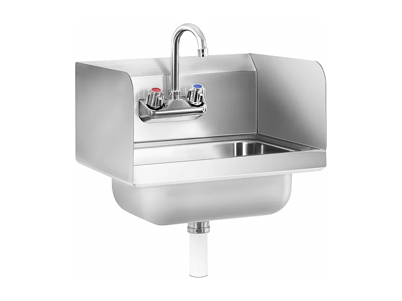 Evier avec armature acier argenté 44 x 39 x 33 cm 14_0005207