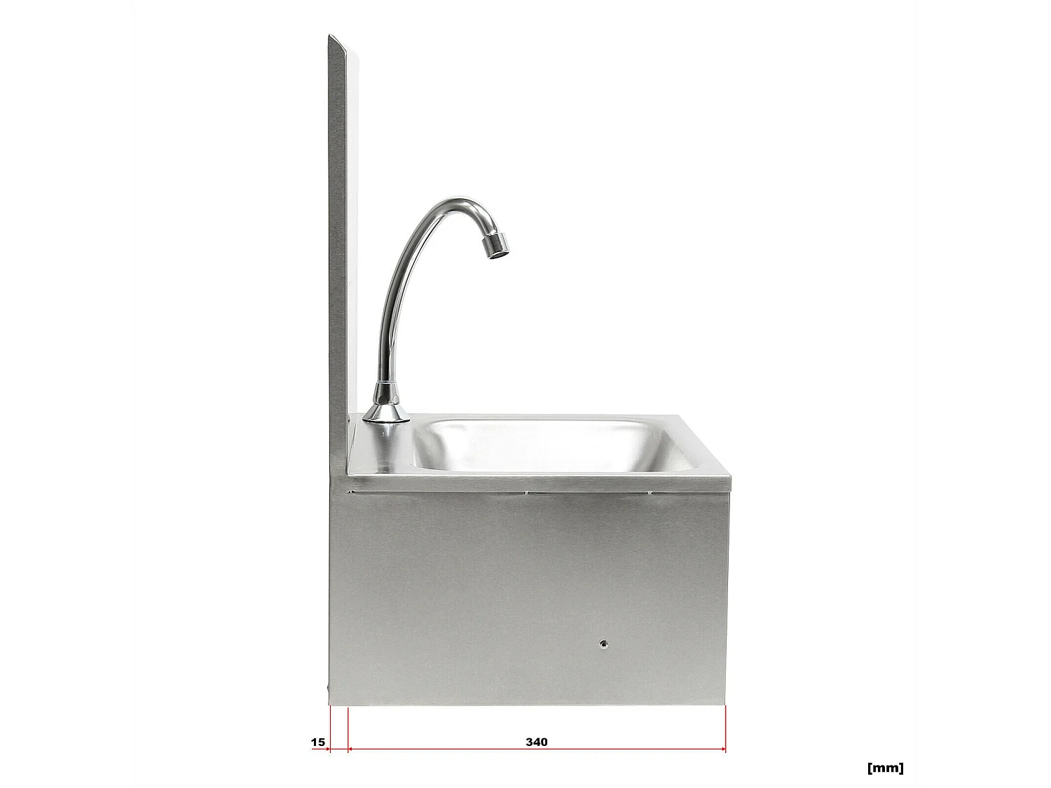 Évier lavabo acier fin 40 x 33 x 56 cm 16_0002395