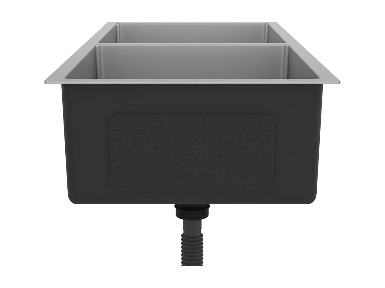 Fregadero de cocina hecho a mano de acero inoxidable 02_0002473