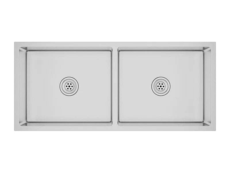 Lavello da cucina fatto a mano in acciaio inox 02_0002473