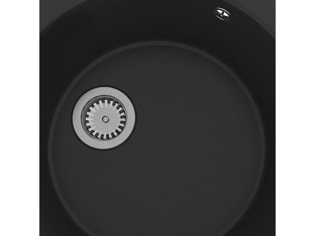 Évier de cuisine avec noire 48 x 48 x 19.7 cm 02_0002385