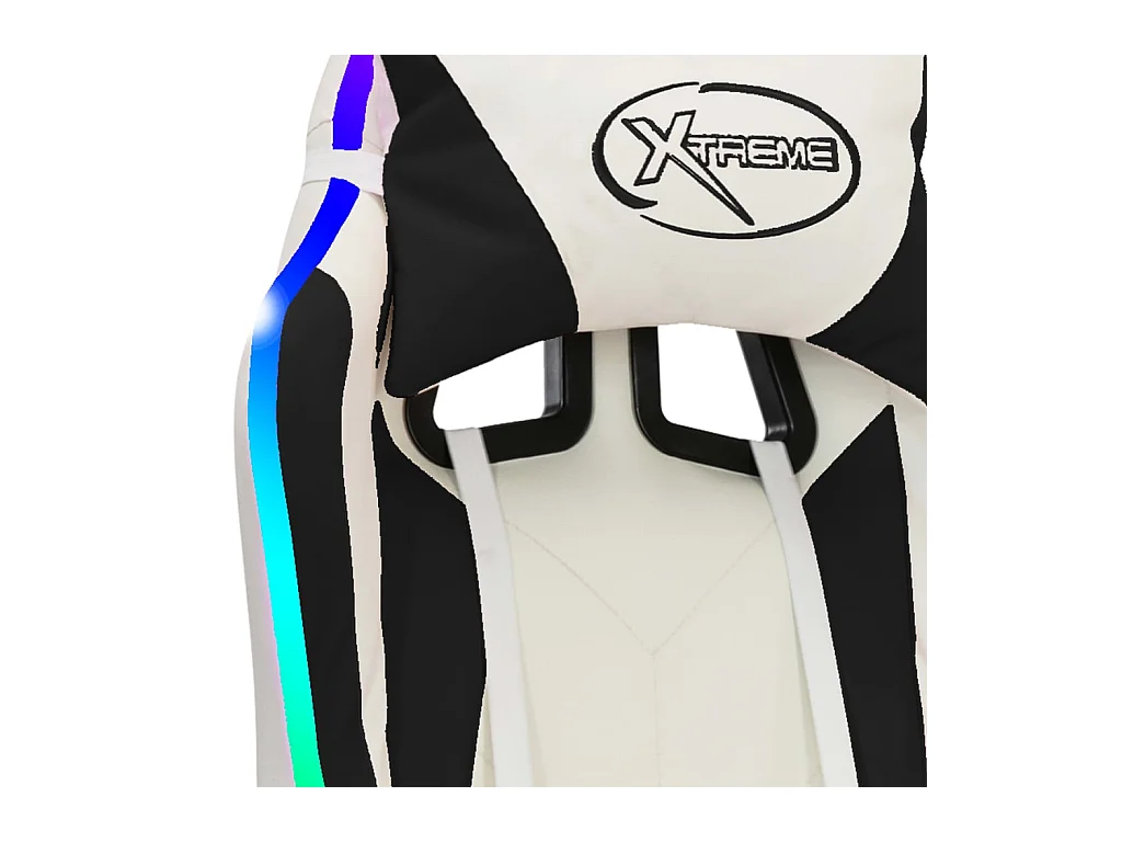 Chaise fauteuil siège pivotante cuir noire 64 x 65 x 119 cm 02_0024208