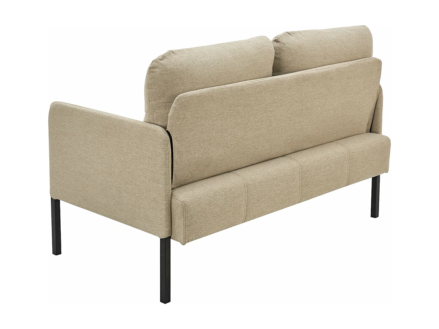 Canapé 2 places 77 beige 119 x 69 x 77 cm 03_0006706