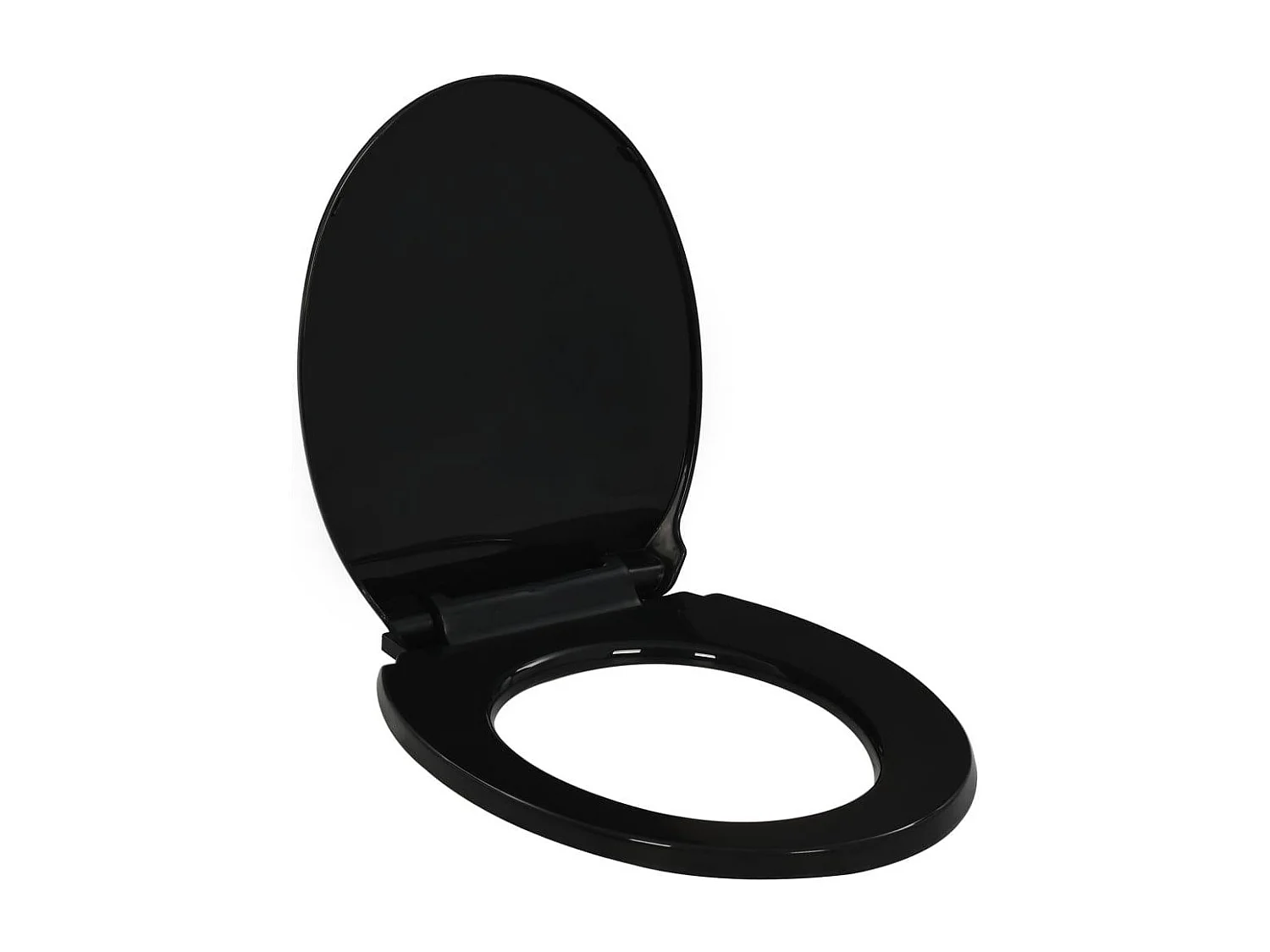 Abattant wc à fermeture noire 42.5 x 34 x 5 cm 02_0021274