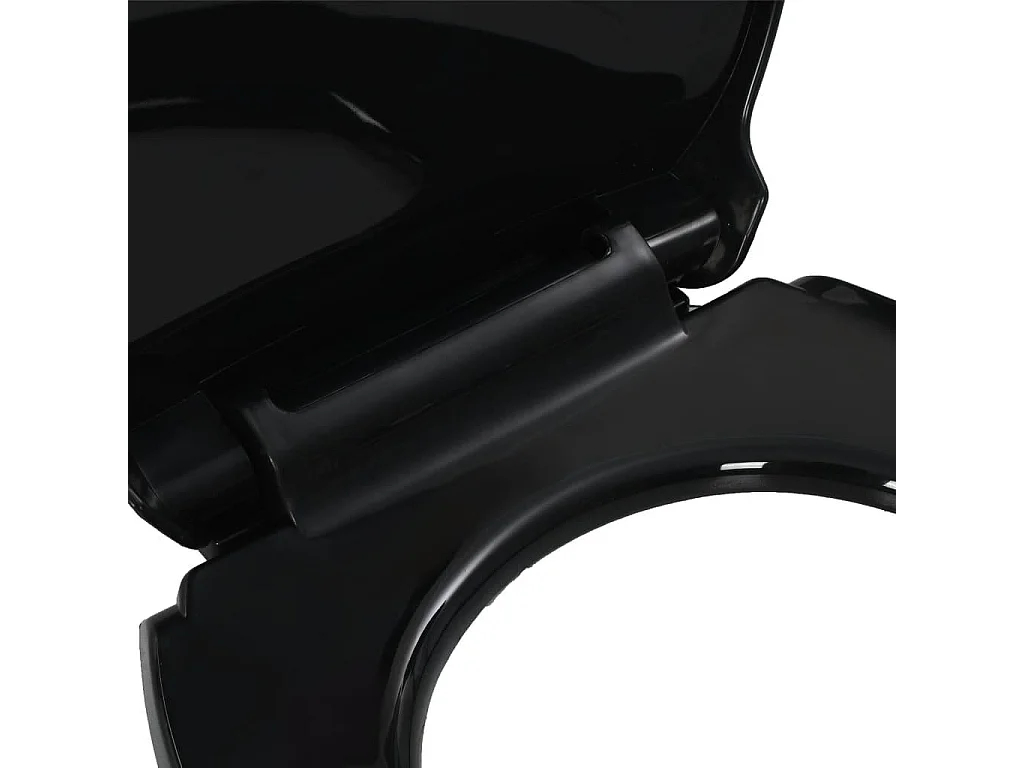 Abattant wc à fermeture noire 42.5 x 34 x 5 cm 02_0021274