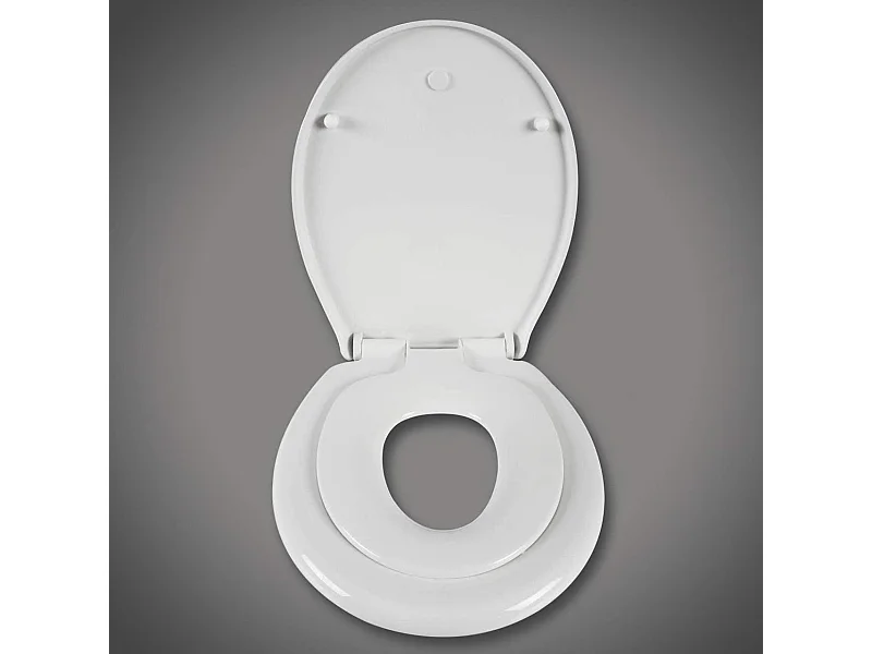 Sedile WC Family sedile WC per bambini con chiusura ammortizzata bianco 19_0000680