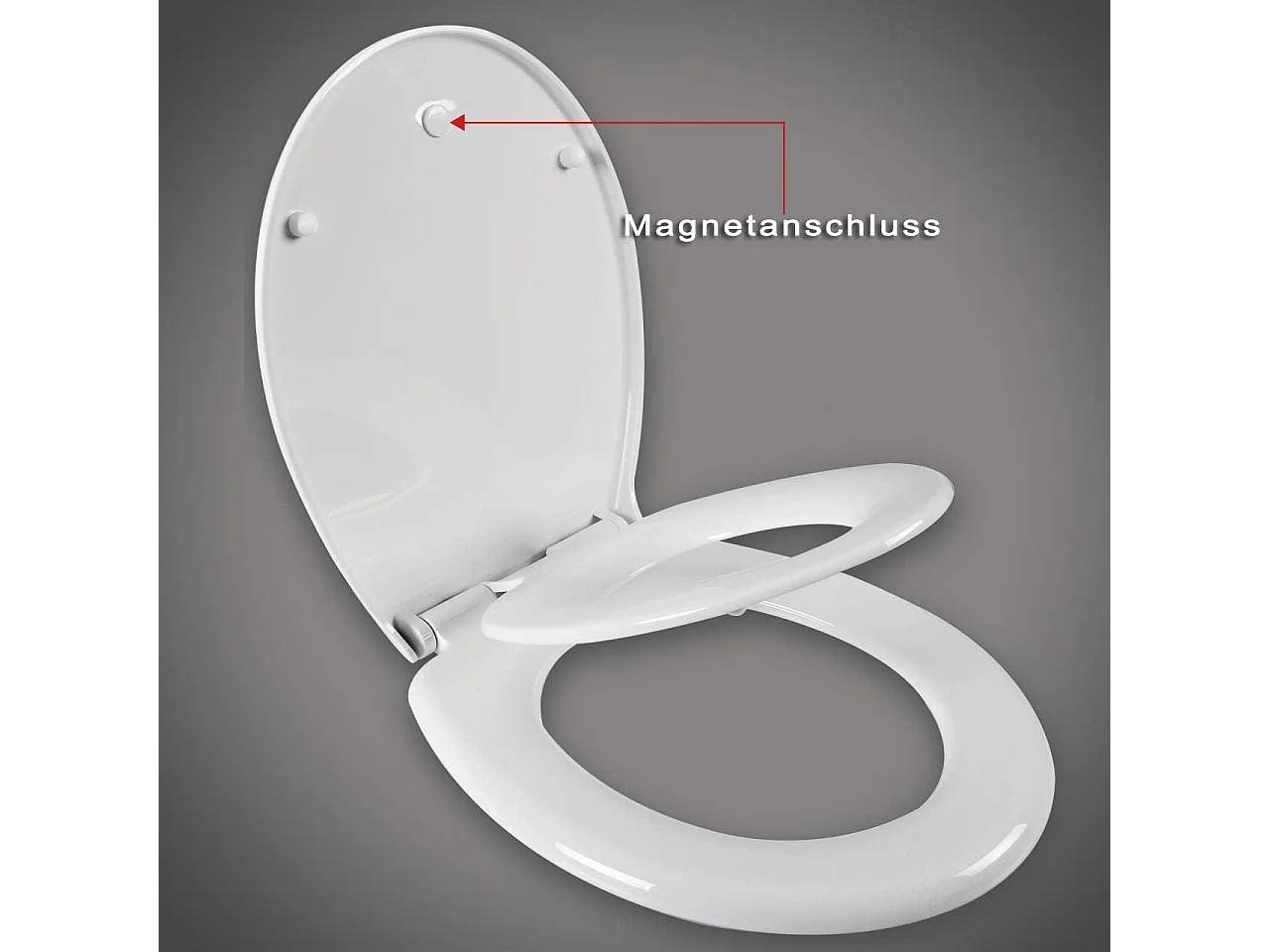 Abattant WC siège de blanche 44.4 x 0.51 x 36.9 cm 19_0000680