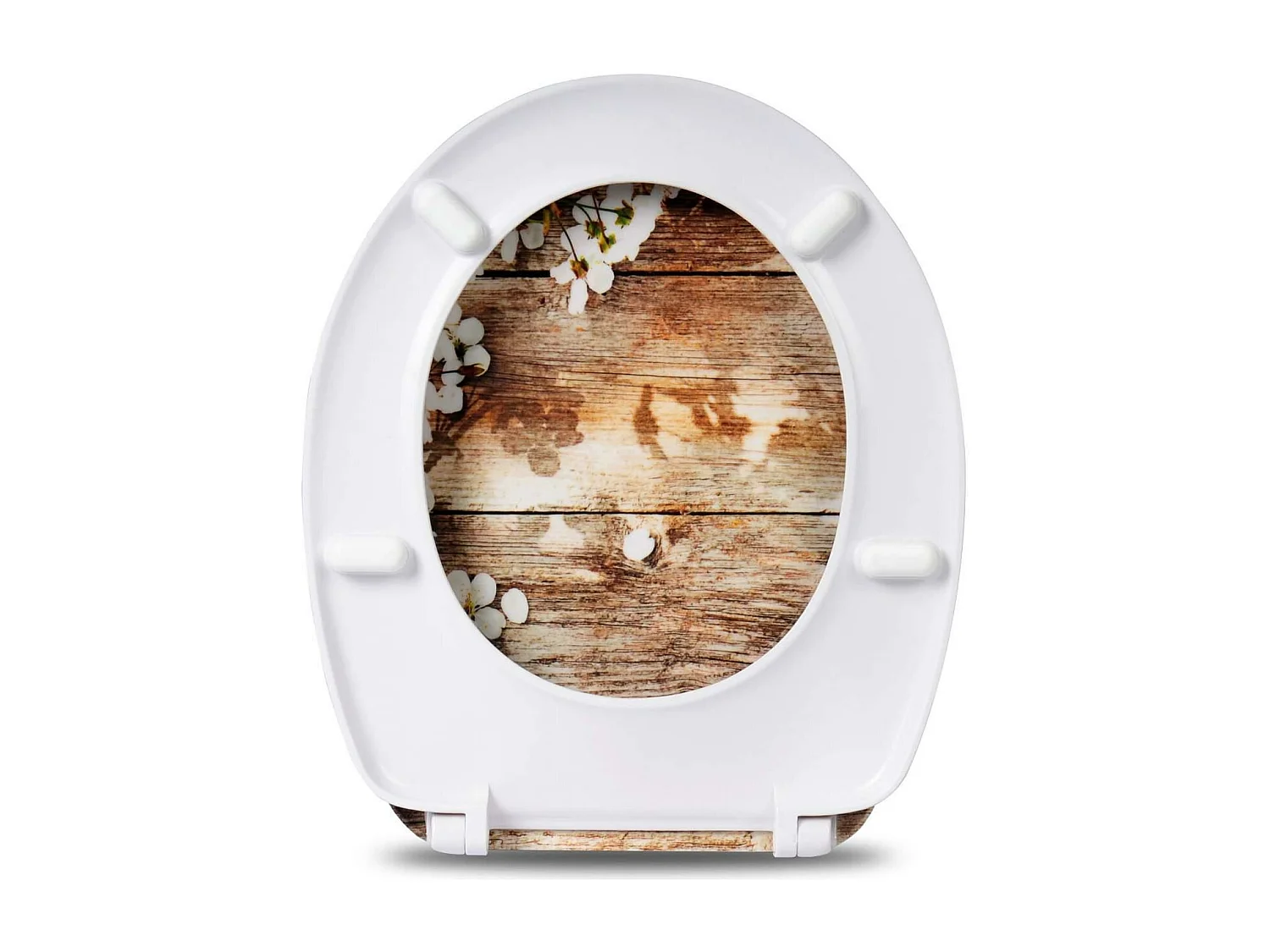 Abattant WC Siège de blanche 45.5 x 37.1 x 45.5 cm 19_0000705