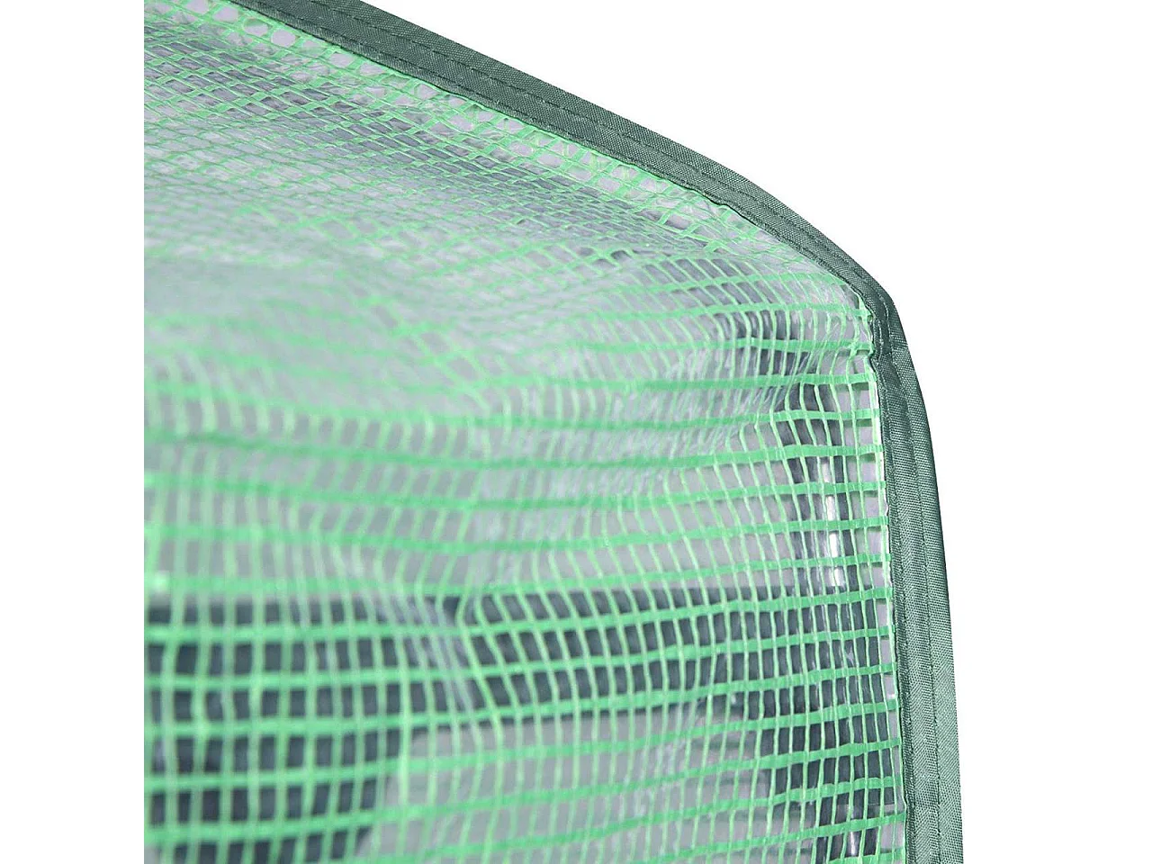 Serre avec étagères blanches blanche 143 x 215 x 195 cm 19_0000968