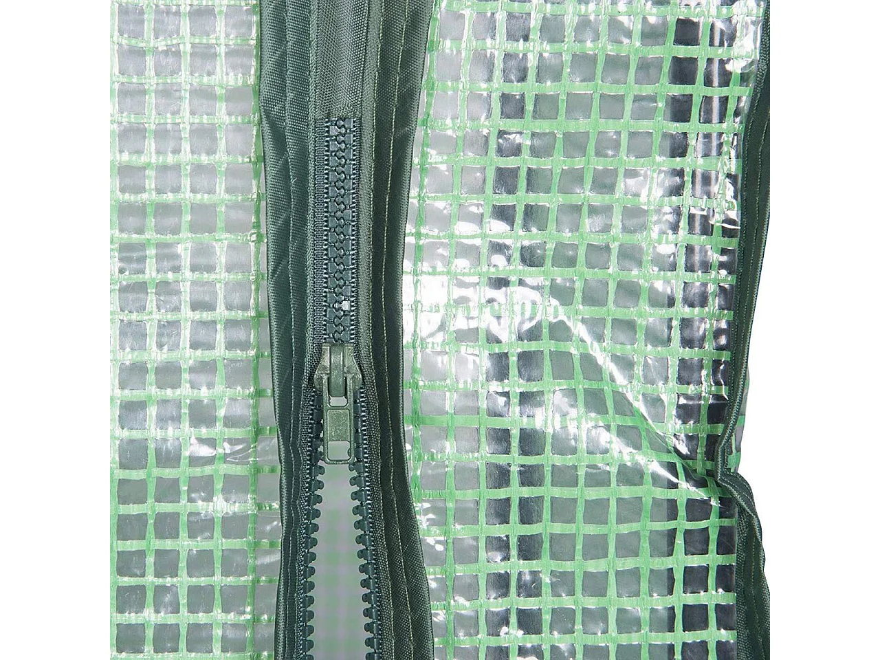 Serre avec étagères blanches blanche 143 x 215 x 195 cm 19_0000968