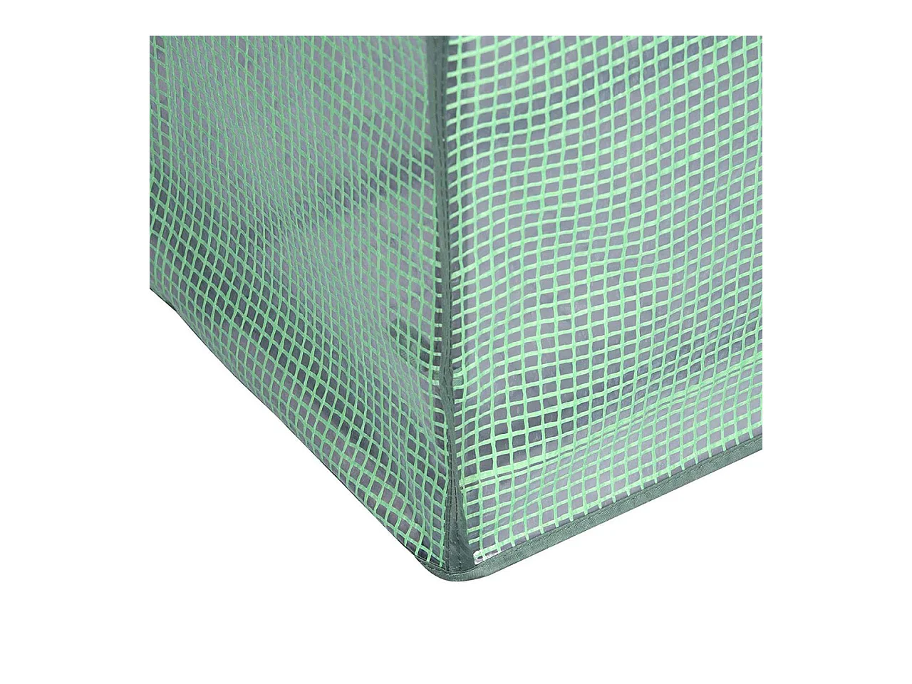 Invernadero con estantes blancos 143x215x195 cm 19_0000968