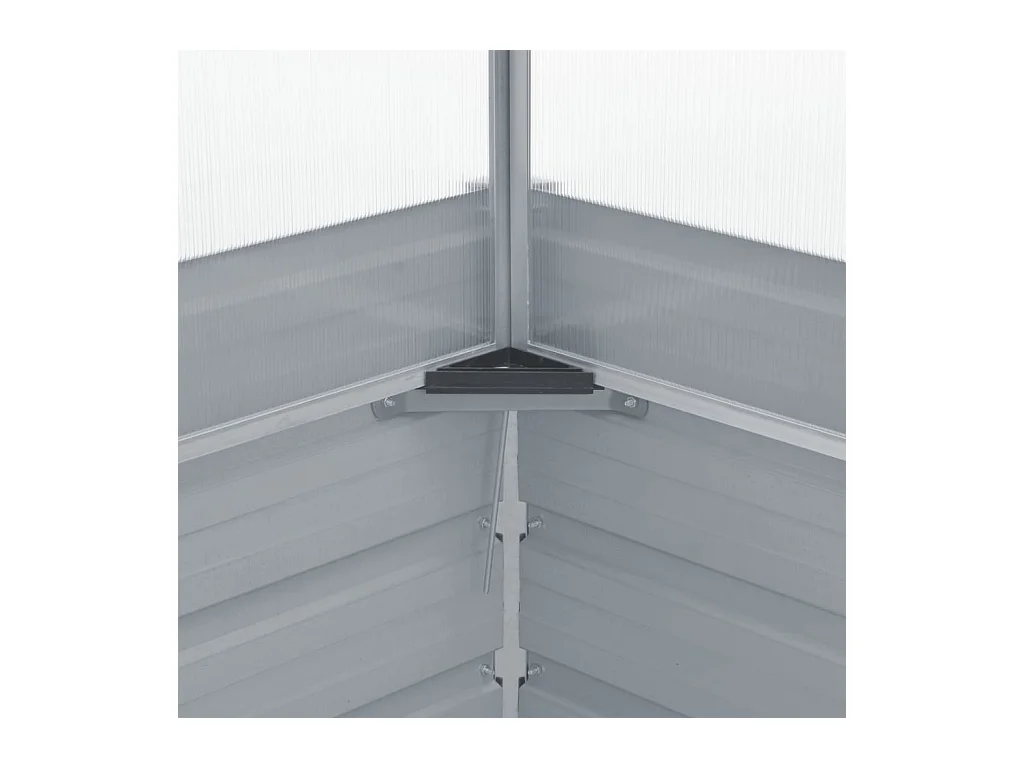 Invernadero 100 x 100 x 77 cm acero galvanizado verde 02_0001739