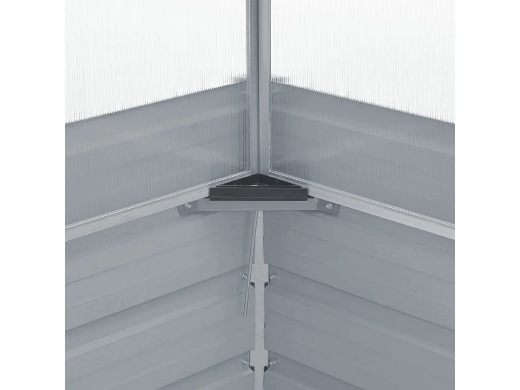 Invernadero 100 x 100 x 77 cm acero galvanizado verde 02_0001739