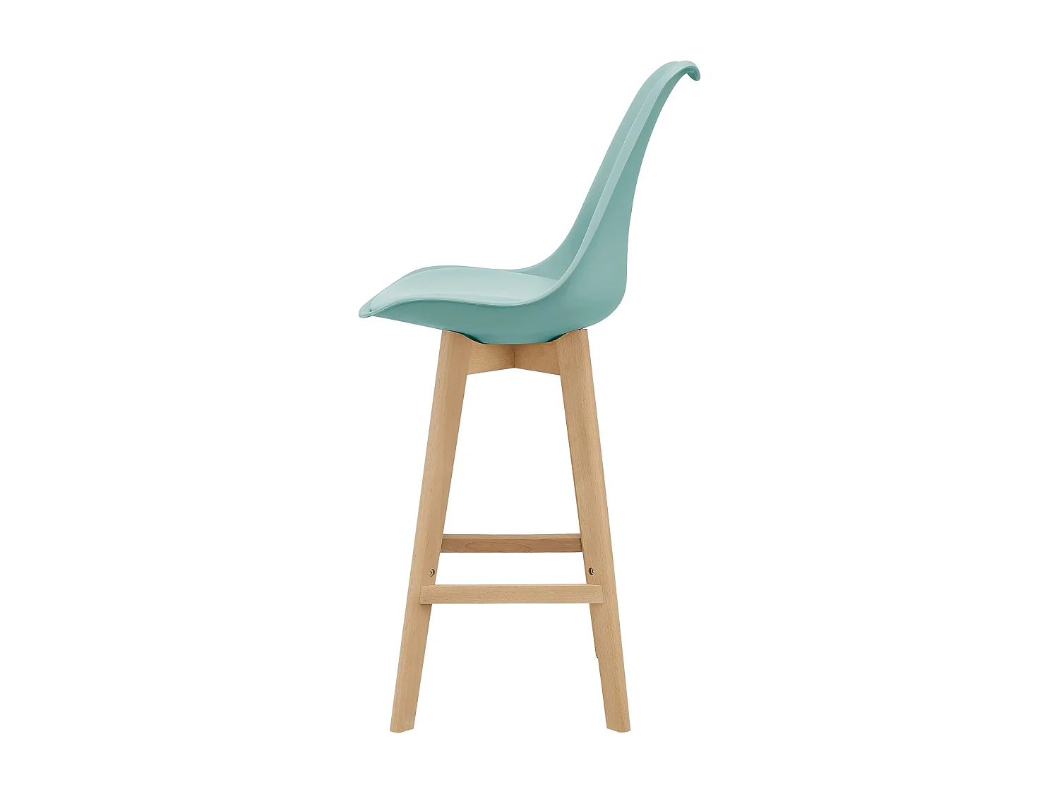 Lot de 6 tabourets beige 48 x 58 x 105 cm 03_0008727