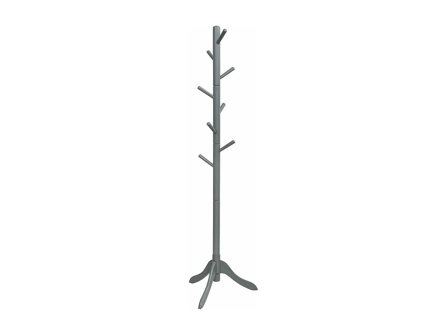 Porte manteaux en bois bois marron 50 x 50 x 175 cm 20_0005080