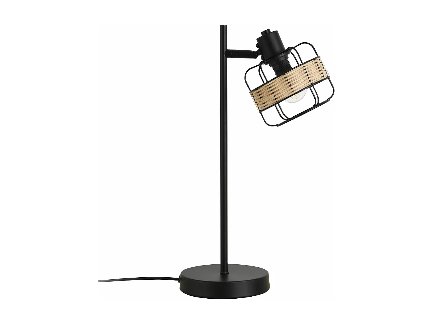 Lampe de table métal métal beige 20 x 14 x 41.5 cm 03_0007402