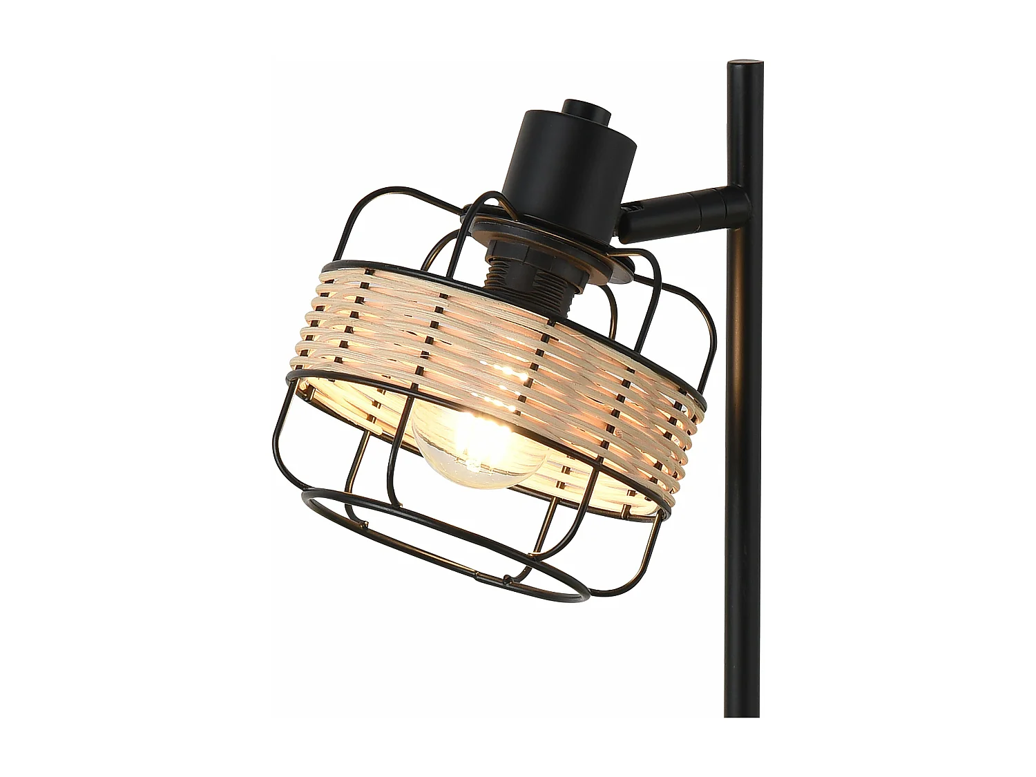 Lampe de table métal métal beige 20 x 14 x 41.5 cm 03_0007402