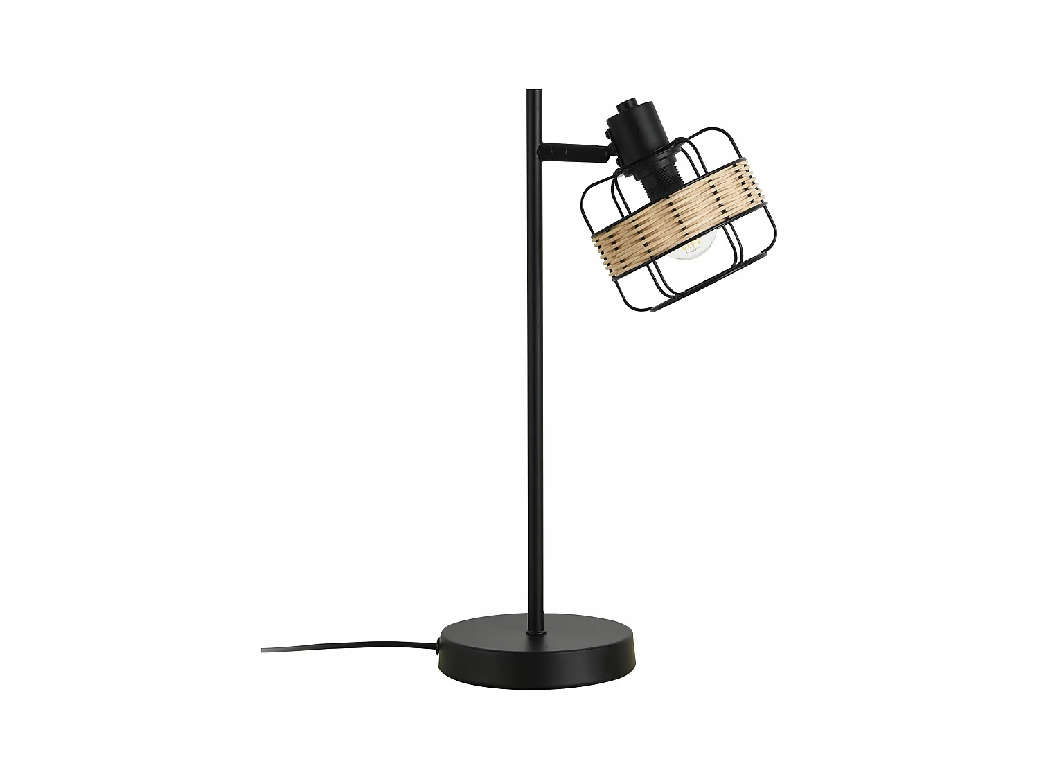 Lampe de table métal métal beige 20 x 14 x 41.5 cm 03_0007402