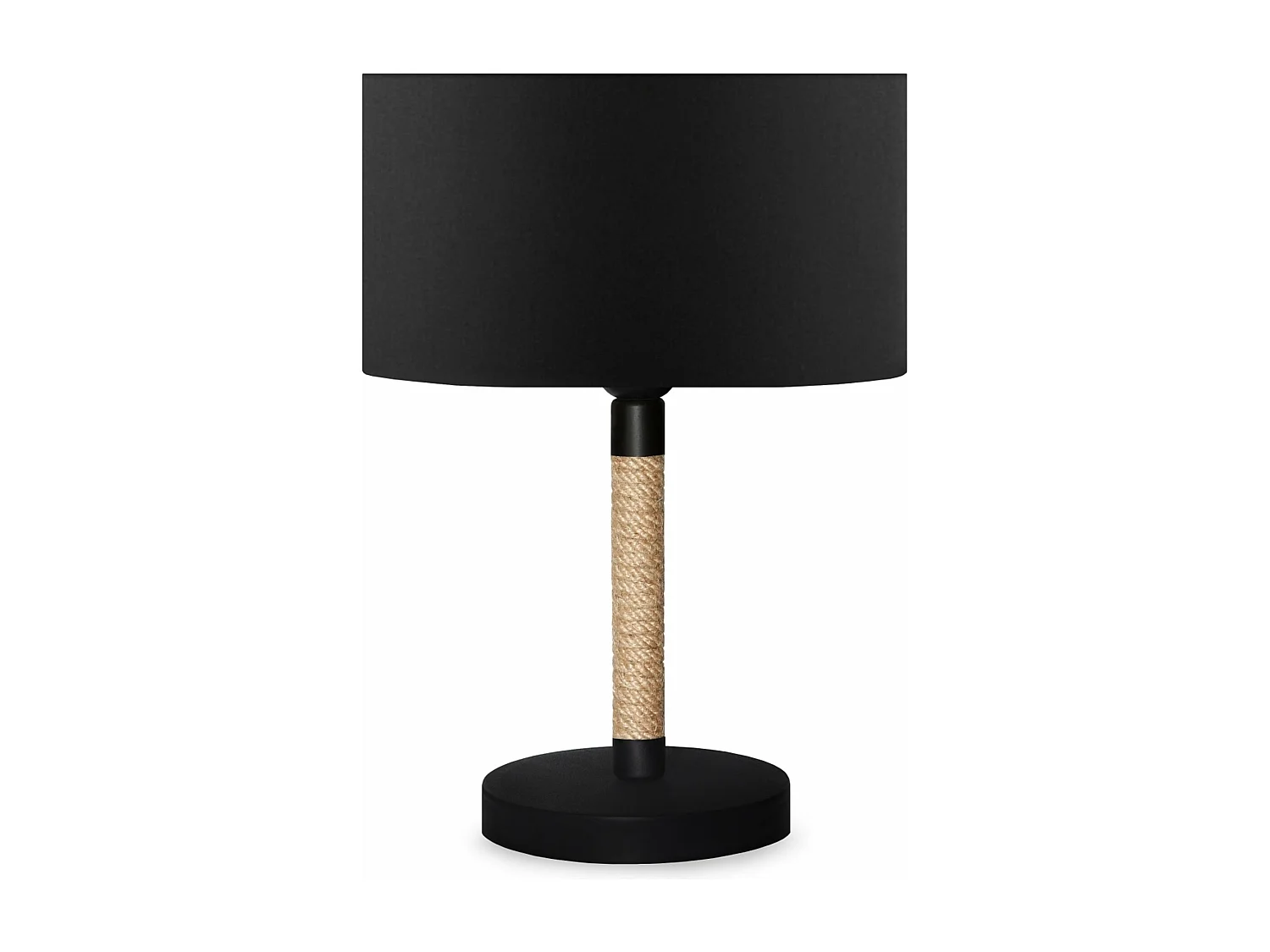 Lámpara de escritorio E27 altura 37 cm negro 03_0007400